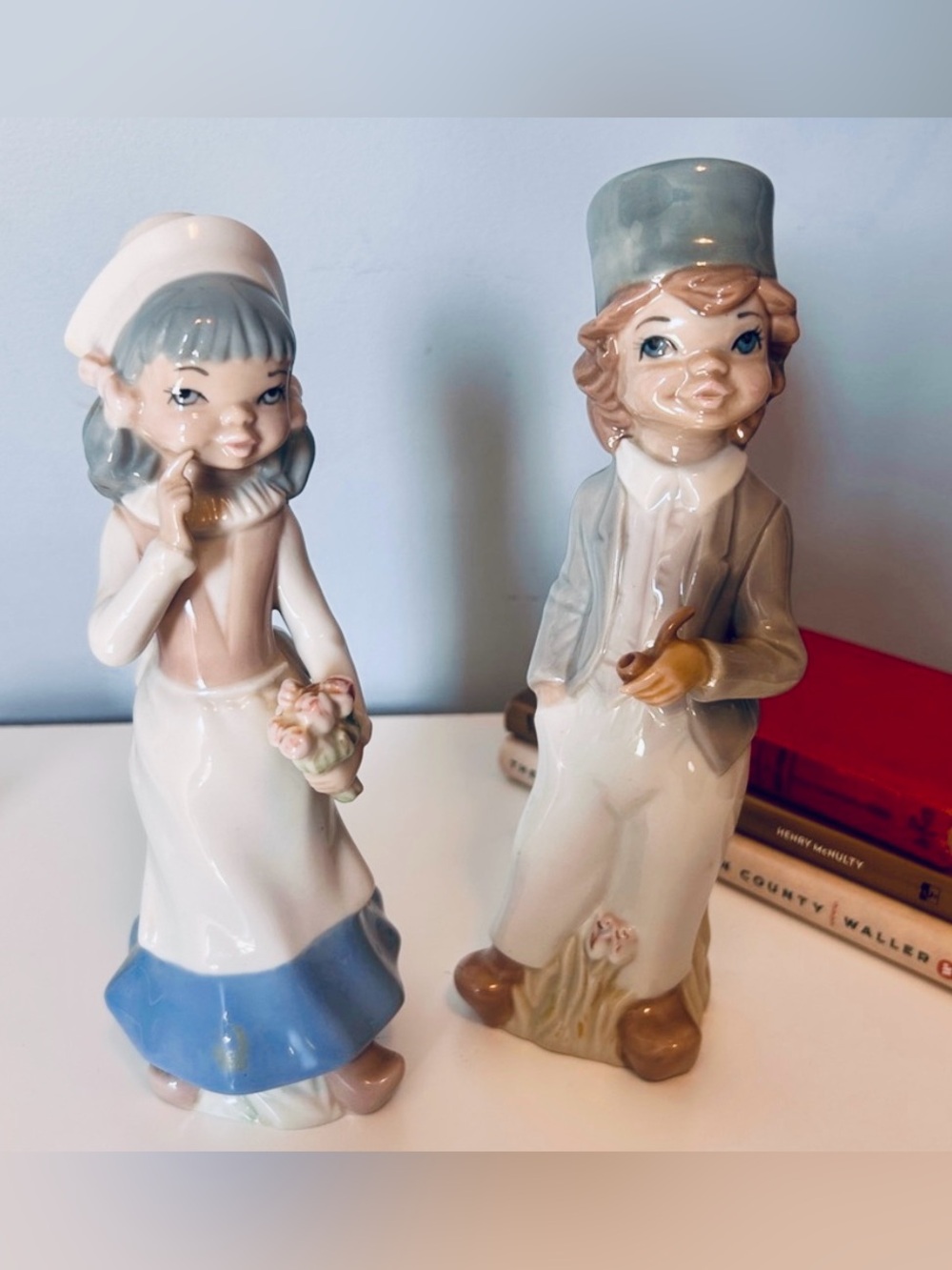Vintage Casades Spain Porcelain Figurines
Matching Pair